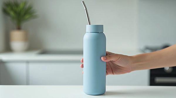 The benefits and practicalities of using a water bottle with straw